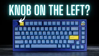 Laneware LW75 Review | 75% Keyboard with a Knob on the Left? | Gateron Oil Kings
