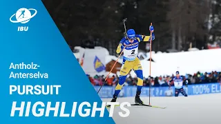 World Cup 22/23 Antholz: Men Pursuit Highlights