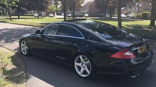 Mercedes Benz CLS 55 AMG - Sound and Acceleration 0-100