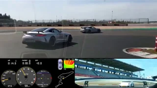 Tire Thermal Cam on a Porsche GT4 on the Nürburgring GP Track