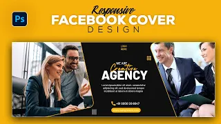 Responsive Facebook Cover Design | Photoshop Tutorial