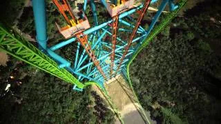 Official Zumanjaro: Drop of Doom Teaser Animation Video with POV at Six Flags Great Adventure