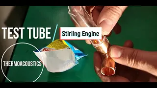 Developments on my Simple Thermoacoustic Stirling Engine - Stirling cycle with NO crankshaft