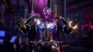 Marvel vs. Capcom: Infinite - Death's Sanctuary: Thanos Defeated By Ultron Sigma & Avengers Cutscene