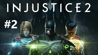 Injustice 2. Полное прохождение. Часть 2. Главы 3-4. Без комментариев. Русские субтитры.