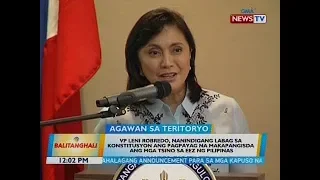 BT: VP Leni Robredo, nanindigang labag sa konstitusyon ang pagpayag na...