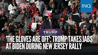'The gloves are off': Trump takes jabs at Biden during New Jersey rally