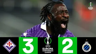 Fiorentina Club Brugge | 3-2 | Highlights | Europa Conference League Semifinal - 2023/2024