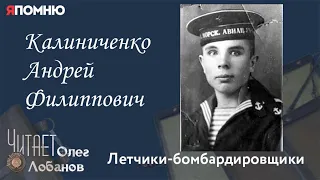 Калиниченко Андрей Филиппович. Проект "Я помню" Артема Драбкина. Летчики-бомбардировщики