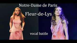 Notre-Dame de Paris Fleur-de-Lys vocal battle (Julie Zenatti vs Alyzée Lalande)
