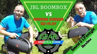 JBL Boombox vs Harman Kardon Go+Play -Sound & Lifestyle Comparison