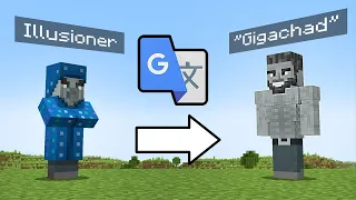 I Google Translated Minecraft Mobs 600 Times