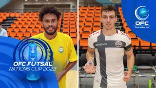 OFC Futsal Nations Cup 2023 | Player of the Match Interviews | Vanuatu and New Caledonia