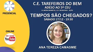 Tempos são chegados? - Palestrante: Ana Tereza Camasmie