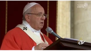 Omelia di Papa Francesco nella Domenica delle Palme - 20 marzo 2016