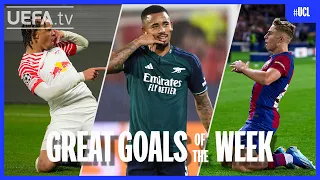 #UCL Great Goals Matchday 3 | Simons, Jesus, Fermín...