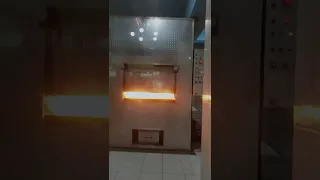 cremation process with 1500 degress