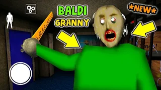 || NEW GAME UPDATE || BALDI GRANNY CHEPTER 3 || BALDI GRANNY 3 || BALDI GRANNY GAMEPLAY ||