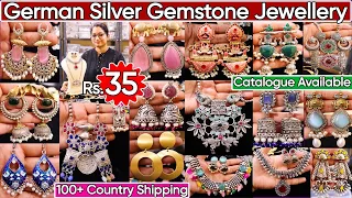 Latest Trending German Silver, Brass & Dual Tone Jewellery Collection 2024 | Jaipuri & Western Jewel