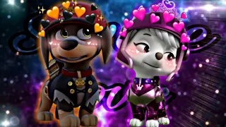 (Paw patrol) ~ Sweetie X Arrby ~ ❝Savage love❞ ❥𝑬𝒅𝒊𝒕࿐