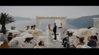 Le Ciel Santorini | Lynsey & Sean Wedding Film