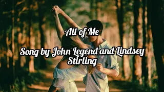 All of ME (LYRICS VIDEO) | John Legend & Lindsey Stirling