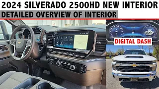 2024 Silverado 2500HD new interior walkaround