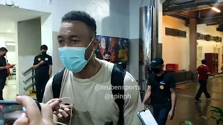 Calvin Abueva on playing in front of fans for the first time in two years