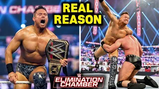 Real Reasons Why Drew McIntyre Lost The WWE Title To The Miz At Elimination Chamber 2021 Revealed!