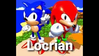 Sonic and Knuckles - Title screen  (Locrian)