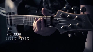 Hatebreed - Destroy Everything (cover) Peavey 6505+