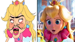 Princess Peach Drawing Meme | The super mario bross princess peach