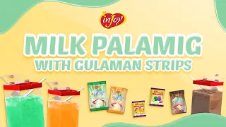 How to prepare Milk Palamig with Gulaman Strips | inJoy Philippines Official