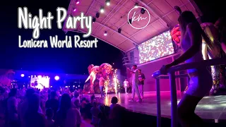 Night Party in Lonicera World Resort and Lonicera Resort and Spa Hotel Alanya Turkler Turkiye