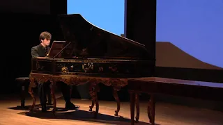 Bach BWV 936 Little Prelude D major Aurélien Delage harpsichord
