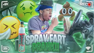 FART SPRAY PRANK | AM I THE KING OF DRIVE THRU’S ?