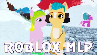 Зимнее обновление - Пони в Роблокс - официальная карта My Little Pony в Roblox