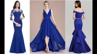 Beautiful Long Blue Evening Dresses