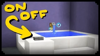 ✔ Minecraft: How to make a Working Bathtub