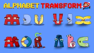Alphabet Lore But Something is WEIRD - The Craziest Version Transform SEASON 2 | GM Animation