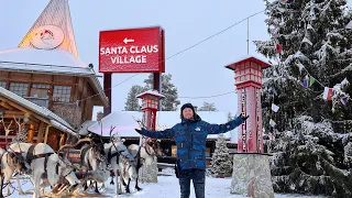 SANTA CLAUS VILLAGE: El parque navideño más famoso del mundo | Finlandia 🎄🇫🇮