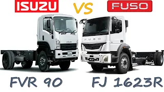 Isuzu FVR90 Vs Fuso FJ 1623R | Which one is better?