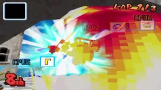 Mario Kart DS: Massive Blue Shell & Bob-Ombs Explosions!!