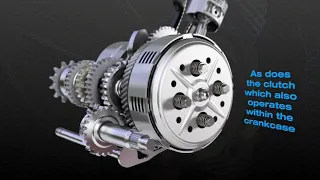 4-Stroke Motor Cycle Animation