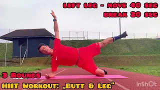 HIIT butt & Leg Workout