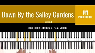 Down By The Salley Gardens (Sheet Music - Piano Solo Tutorial - Piano Notion Method Book 3)