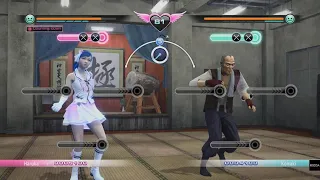 YAKUZA 5 Remastered - Komaki dance battle (Haruka breakthrough)