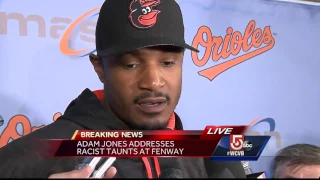 Adam Jones to slur-hurling Red Sox fan: 'Square up. Let's fight.'