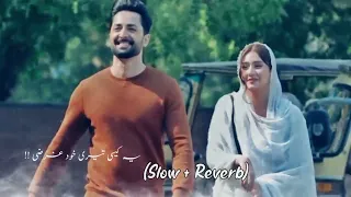 Kaisi Teri Khudgarzi song | Slow+Reverb | ost | Rahat Fateh Ali Khan | Danish Taimoor | Dur-e-fishan