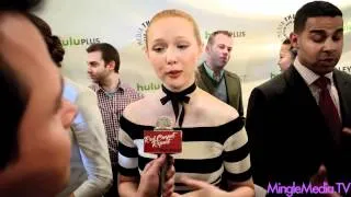 Molly Quinn at Castle: PaleyFest 2012 Red Carpet